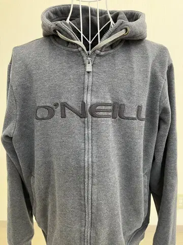 오닐 그레이 풀 집업 후드티 XXL