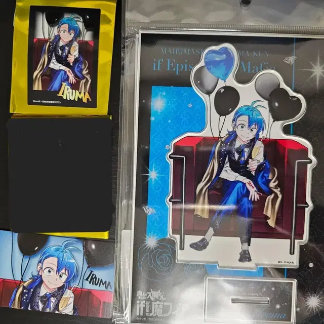 악입문 마피아 클럽 바빌 팝업 이루마 아크릴스탠드 스티커 카드 이루마군