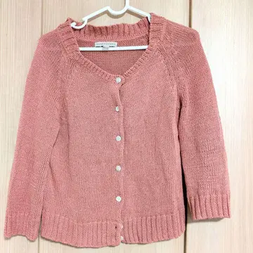 [ HUMAN WOMAN ] 핑크 가디건 사이즈 2