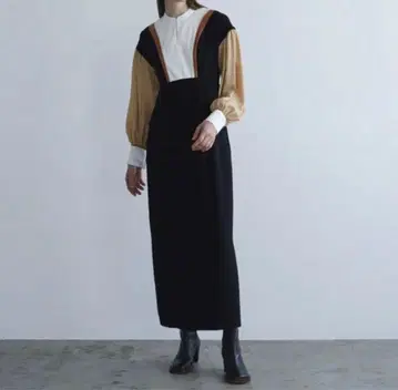 CLANE COLOR MIXING LINE 원피스