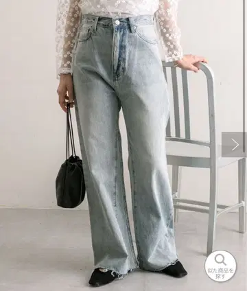 mystic 컷오프 플레어 데님