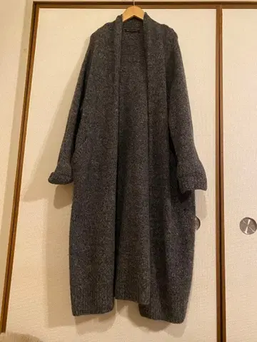 23구 그레이 롱 가디건 38