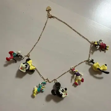 미키 캐릭터 참 목걸이