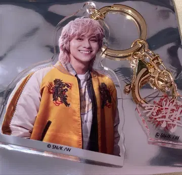 윈드브레이커 토끼 귀산 아크릴 키링