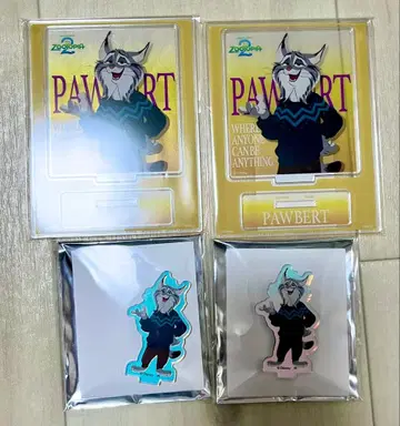 주토피아 아크릴 스탠드 파우버트 블라인드