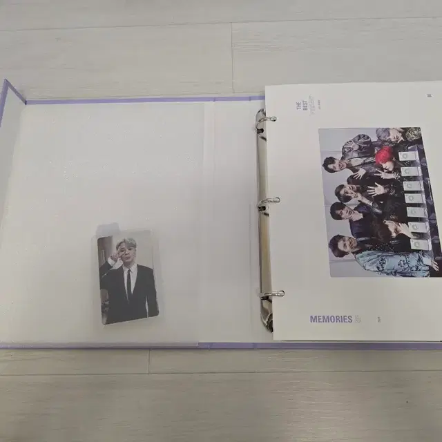 방탄소년단 BTS 2017 메모리즈 dvd 디비디 지민 포카 풀박