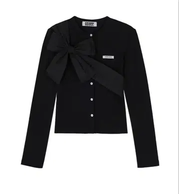 CRANK Ribbon Tide Knit Cardigan