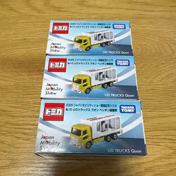 모빌리티쇼 토미카 UD 트럭스 퀀 펭귄 운반차 3개 세트