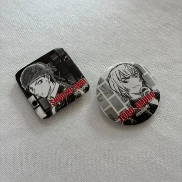 명탐정 코난 캔뱃지 아무로 토오루 & 이상윤(아카이 슈이치)