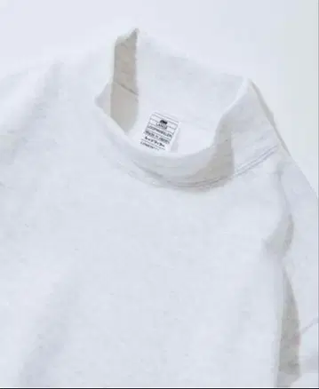 LOOPWHEELER for LOWERCASE 모크넥 맨투맨