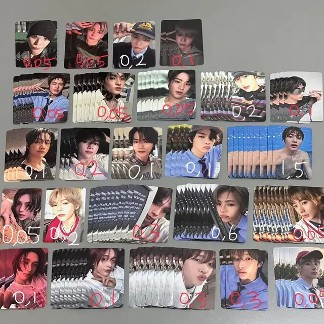 라이즈 미공포 포카 양도 판매 분철 유닛 패키지 앨범 미개봉