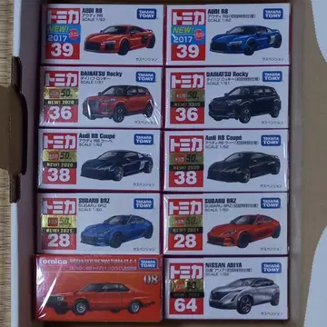 [ 단종 세트 ] 토미카 10대 초회 특별 사양 발매 기념 사양