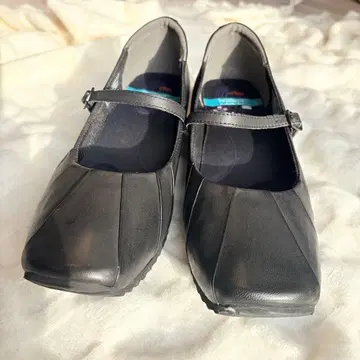 호킨스 워킹 펌프스 와이드 3E 24.0cm 블랙 취업활동 출퇴근