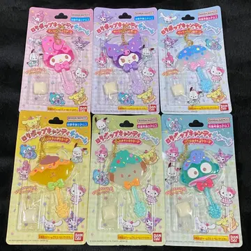 산리오 롤리팝 캔디 참 6개