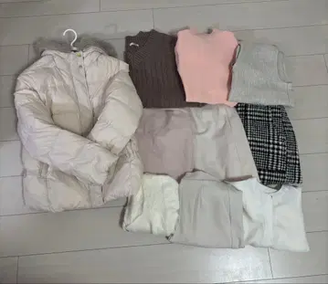 [ 총액 4만 엔 초과 ] 다운 포함 10점 겨울 의류 모음