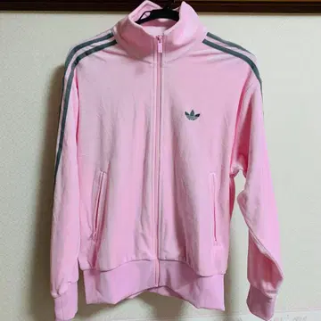 [ 미사용 새상품 ] adidas 벨로아 트랙 자켓 핑크 XS