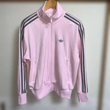 [ 미사용 새상품 ] adidas 벨로아 트랙 자켓 핑크 XS