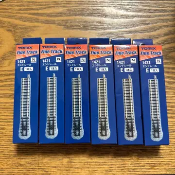 TOMIX N 게이지 엔드 레일 6개 세트