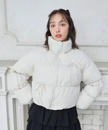 INGNI 리본 포함 에코 다운 택 포함