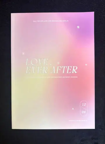 Jin LOVE EVER AFTER 포토북