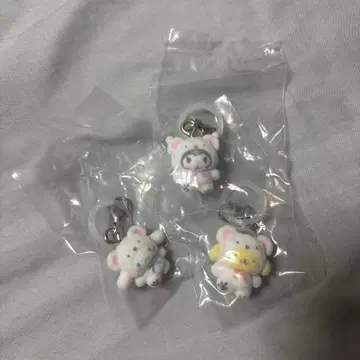 산리오 캐릭터즈 메지루시 액세서리 복슬복슬 스노우