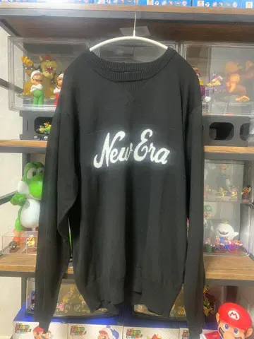 컨디션 최상 NEW ERA 뉴에라 골프 크루넥 스웨터