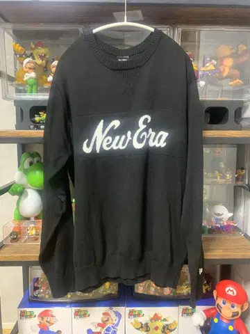 컨디션 최상 NEW ERA 뉴에라 골프 크루넥 스웨터