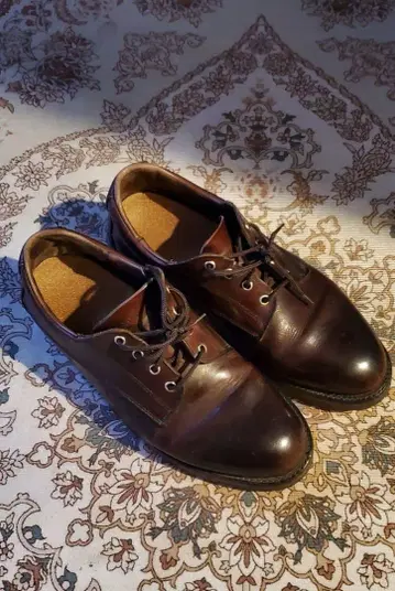 Filson 가죽 신발 코르크 밑창 & 비브람 밑창