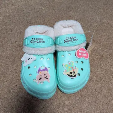 짱구는 못말려 샌들 민트 그린