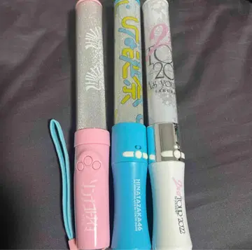 사쿠라자카46 히나타자카46 응원봉 3개