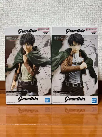 [ 미개봉품 ] Grandista 진격의 거인 리바이 엘렌 피규어