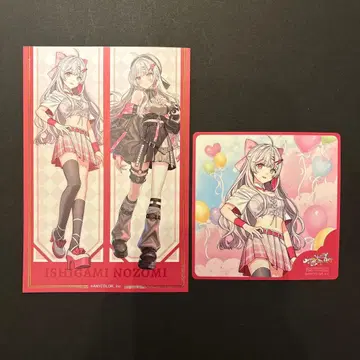 Idios x 마네키네코 콜라보 이시가미 노조미 엽서, 코스터