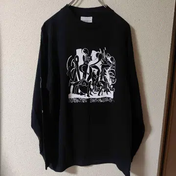 carnes boileau 블랙 긴팔 T셔츠 L