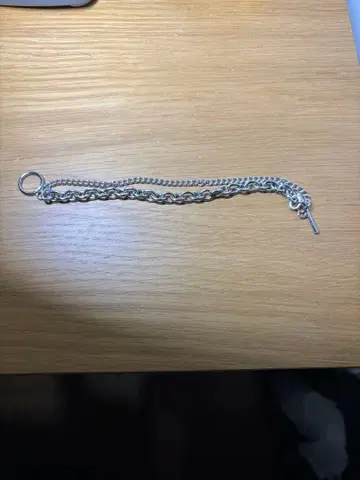 실버 체인 팔찌