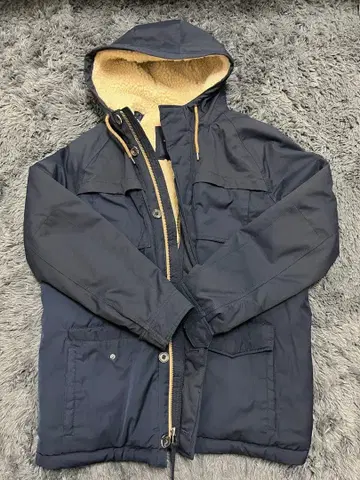 AMERICAN EAGLE 네이비 후드 부착 자켓