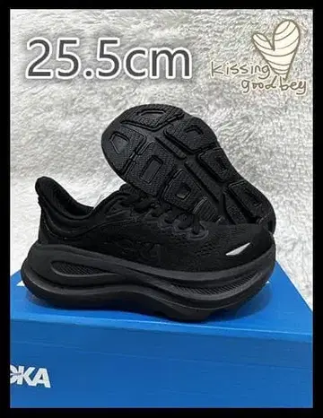 Hoka OneOne Bondi 9 스니커즈 블랙 25.5cm