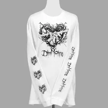 DimMoire 롱T 화이트