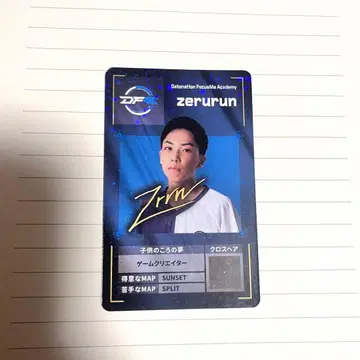 VCJ 플레이어 카드 zerurun 홀로