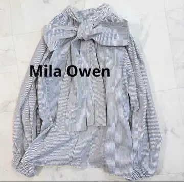 Mila Owen 보타이 블라우스