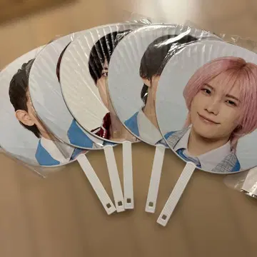 소년 닌자 부채 5개 세트