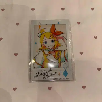 매지컬 미라이 2024 폴라로이드 필름 카가미네 린 1장