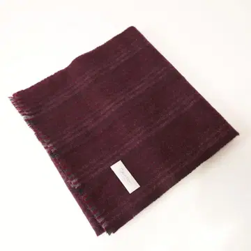 캘빈클라인 캐시미어 100% 스트라이프 머플러