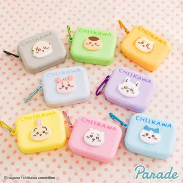 치이카와 (먼작귀) 미니 실리콘 파우치 전 8종 컴플리트 세트