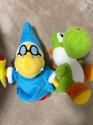 슈퍼 마리오 요시와 카멕 봉제 인형 세트