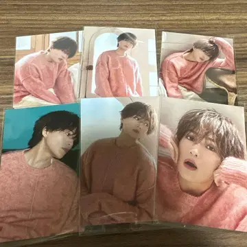 FANTASTICS 야기 유세이 트레이딩 카드 6장 세트