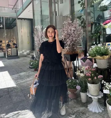 rosymonster 타워 샤샤 스커트 블랙