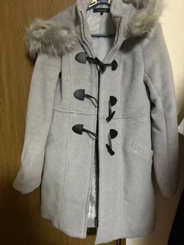 rienda 더플 코트 그레이 S