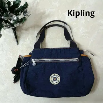 컨디션 최상 Kipling 키플링 2way 숄더백 네이비