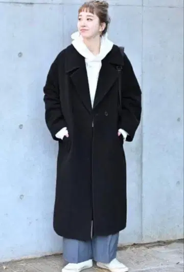 SIMPLICITE 포르테 멜톤 체스터 롱 코트