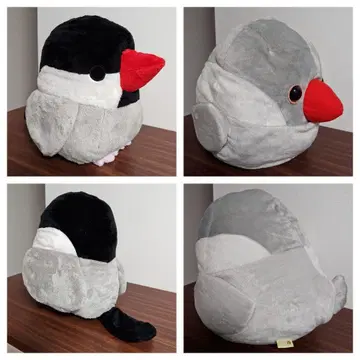 세일 십자매 봉제 인형 2점